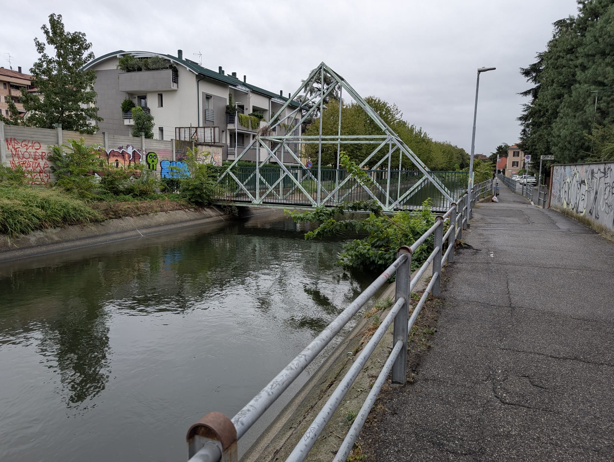 Monza canale Villoresi 10 settembre 2026