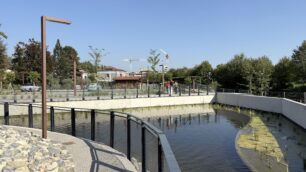 Monza parco piazzale Virgilio biolago