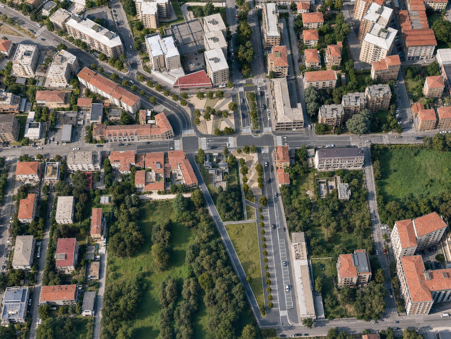 Monza piazza Papa Giovanni XXIII come sarà