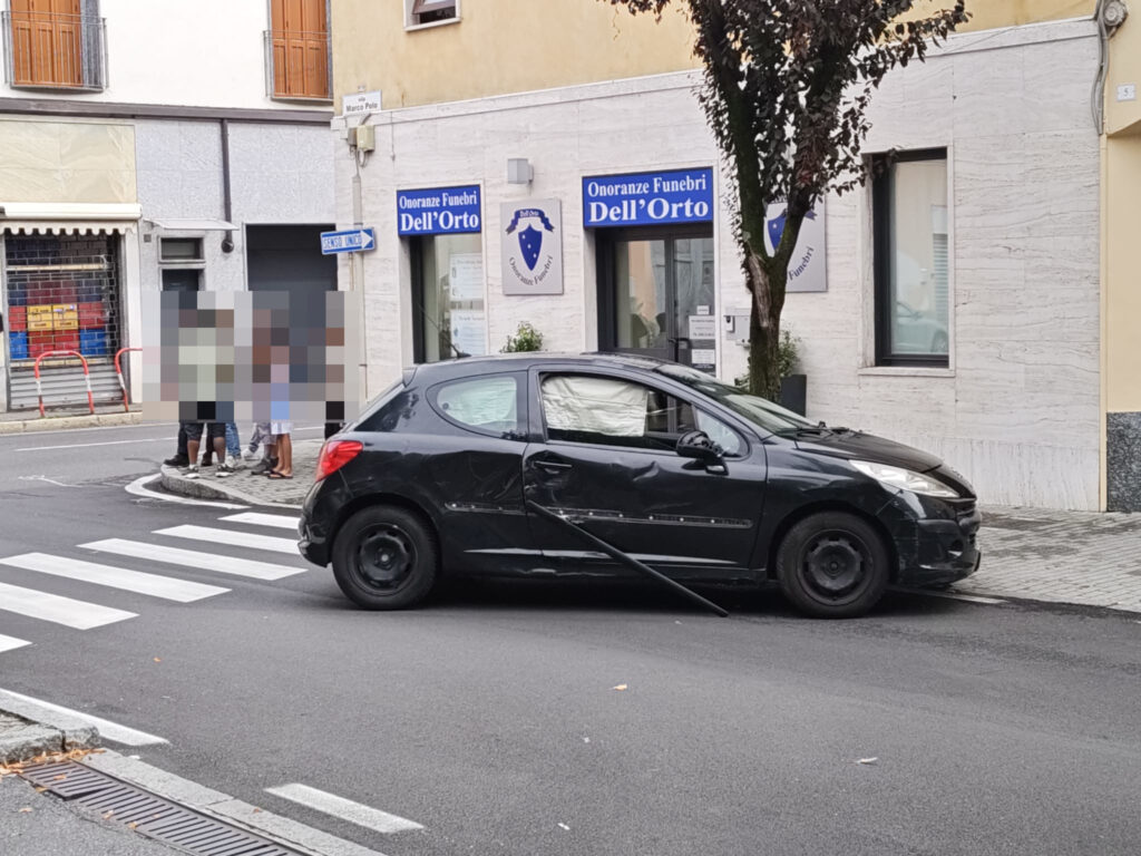 Seregno incidente via Polo