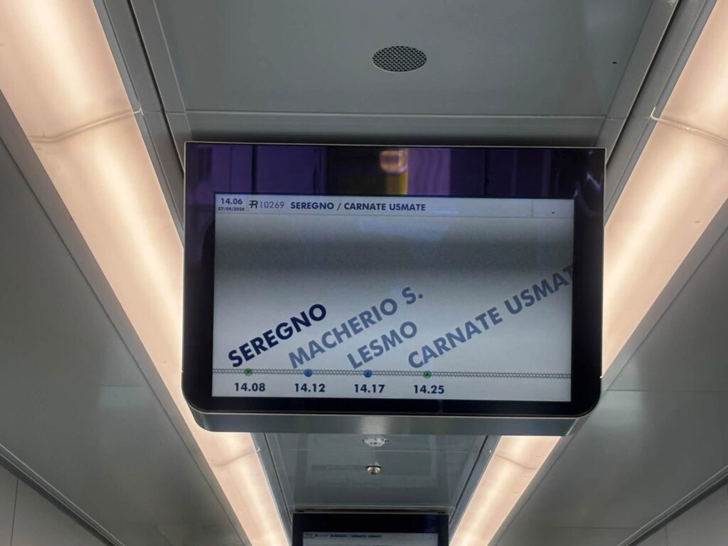 Treni riapertura Seregno-Carnate