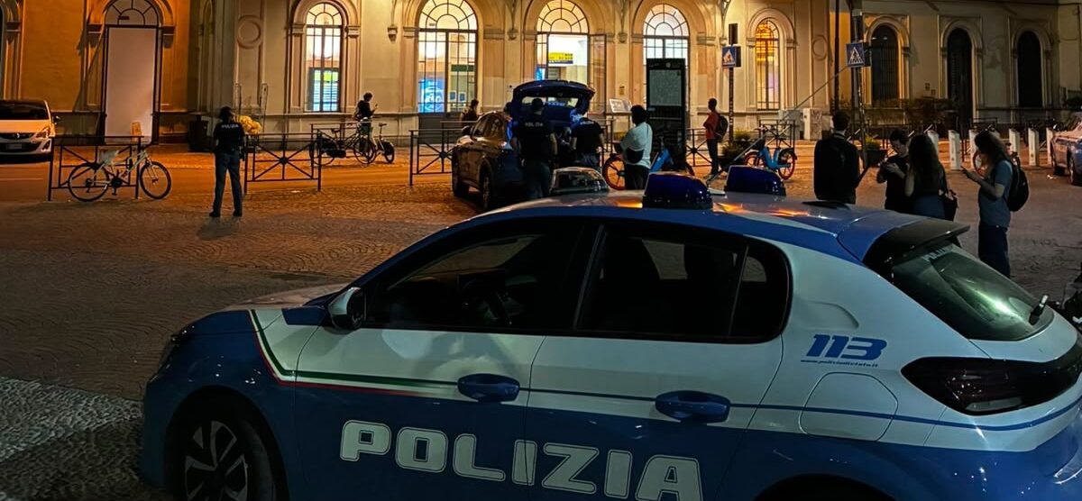 Polizia di Stato alla stazione di Monza
