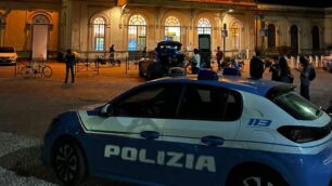 Polizia di Stato alla stazione di Monza