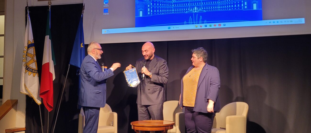 Monza Mattia Berveglieri ospite Rotary