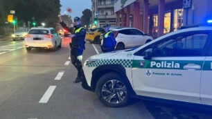 Arcore polizia locale controlli stradali