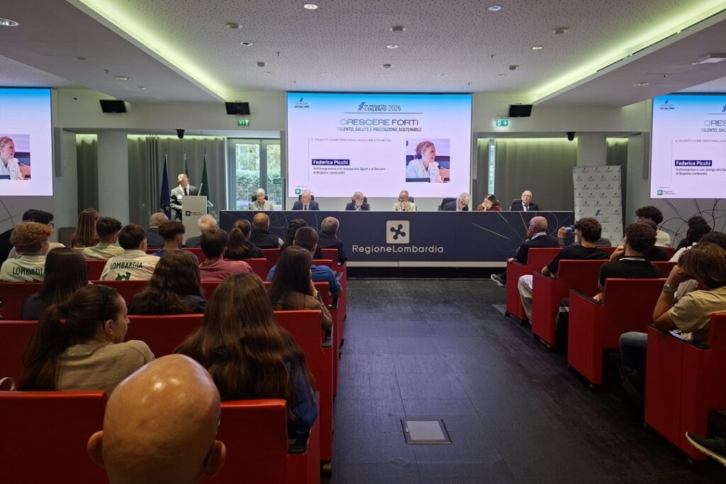 Atletica Progetto Talento sala e relatori