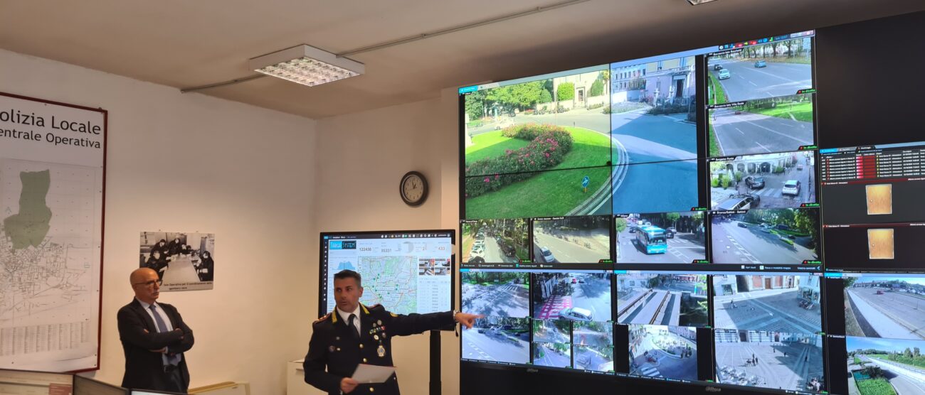 Monza control room polizia locale