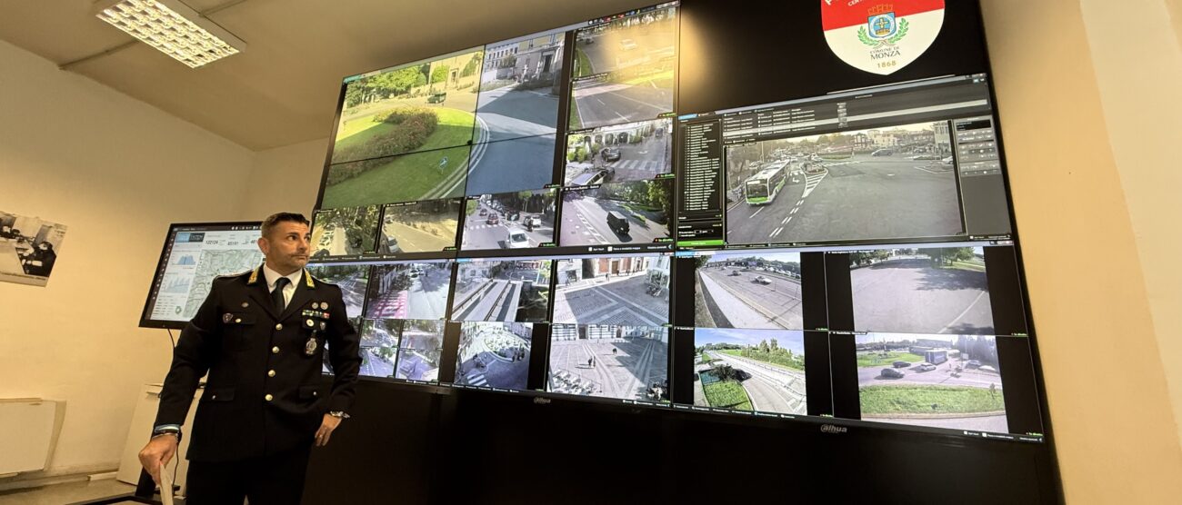 Monza control room polizia locale
