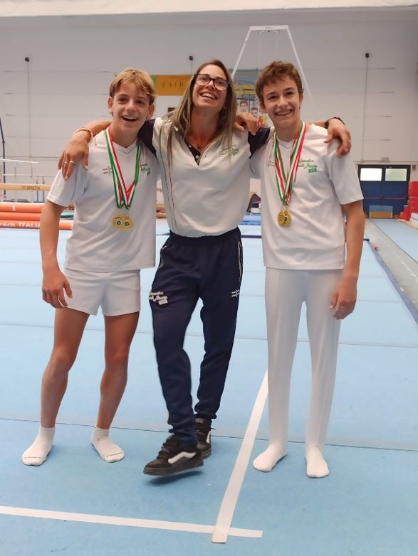 Ginnastica 2026 Casati Arcore Gold maschile da sinistra Trionfo Fineo - Boi - Penati