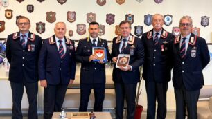 I carabinieri della Anc in visita al Comando della Polizia locale di Monza