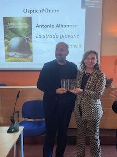Monza Premio Brianza 2026 Antonio Albanese e assessore Viviana Guidetti