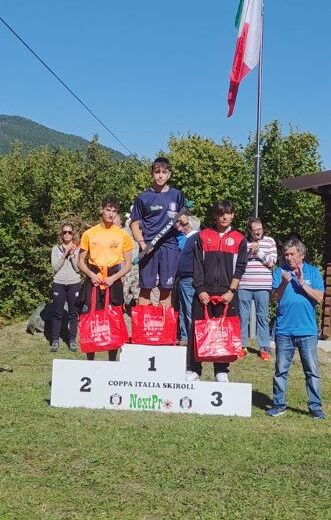 Lissone Skiroll 2026 Carlo Mariani primo nel mpionato italiano Giovani