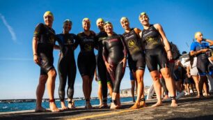 Lissone Triathlon 2026 atlete a Sanremo