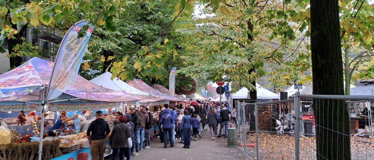 Mercato europeo foto di repertorio