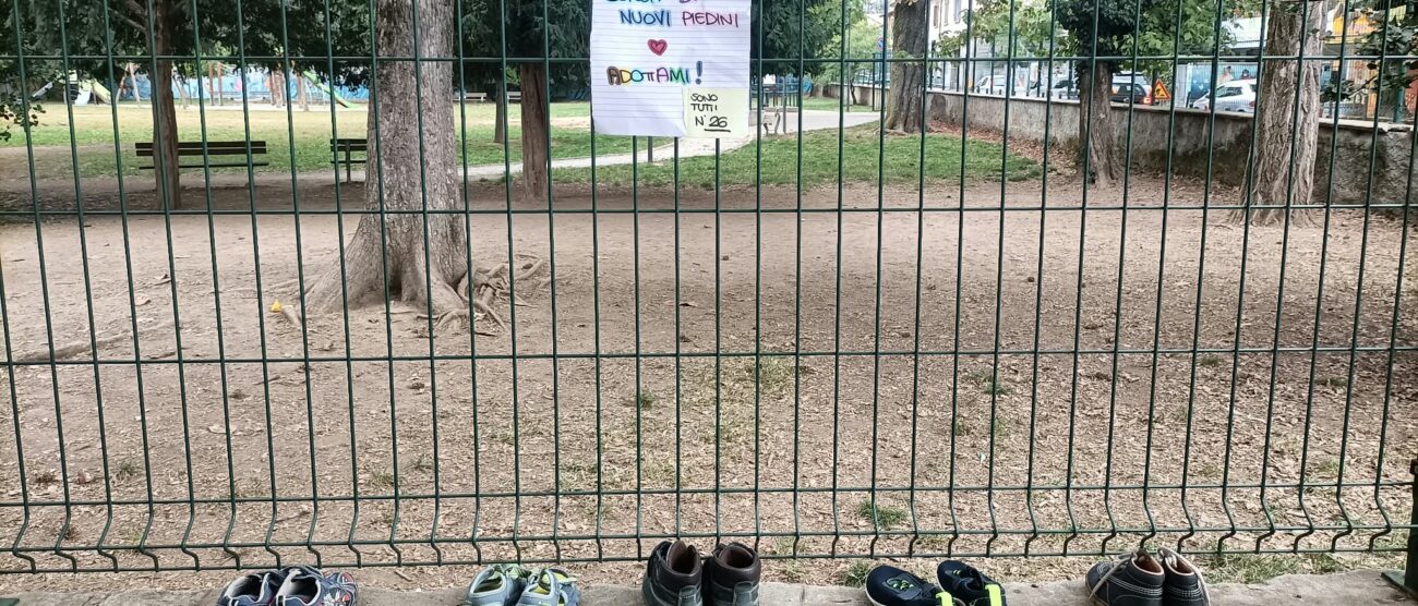 Monza iniziativa adotta scarpine