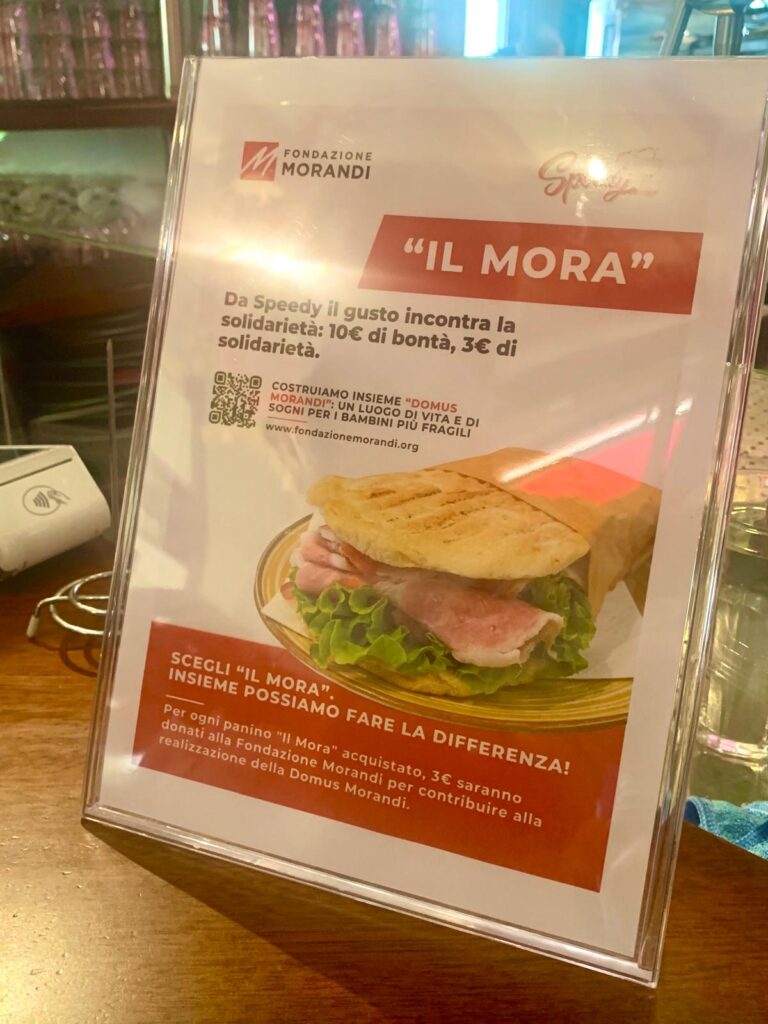 Monza progetto Il Mora Fondazione Morandi Speedy Pub