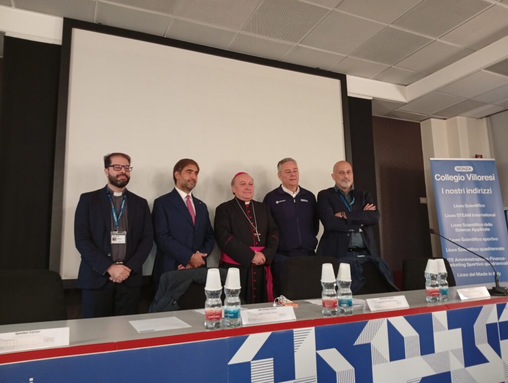 Il simulatore di guida del collegio Villoresi a Monza