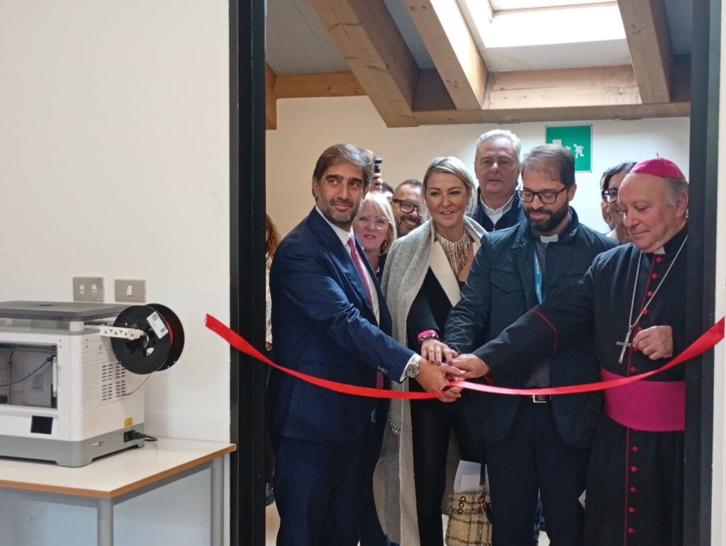 Il simulatore di guida del collegio Villoresi a Monza
