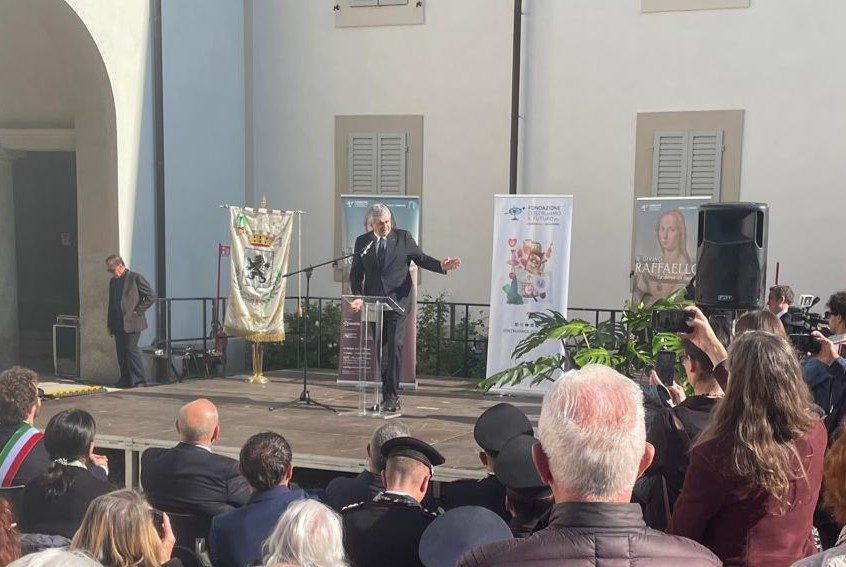 Vimercate Must Raffaello inaugurazione ministro