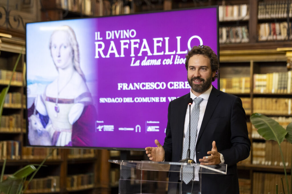Vimercate presentazione Roma mostra Raffaello Arte in Brianza Francesco Cereda - Sindaco Vimercate
