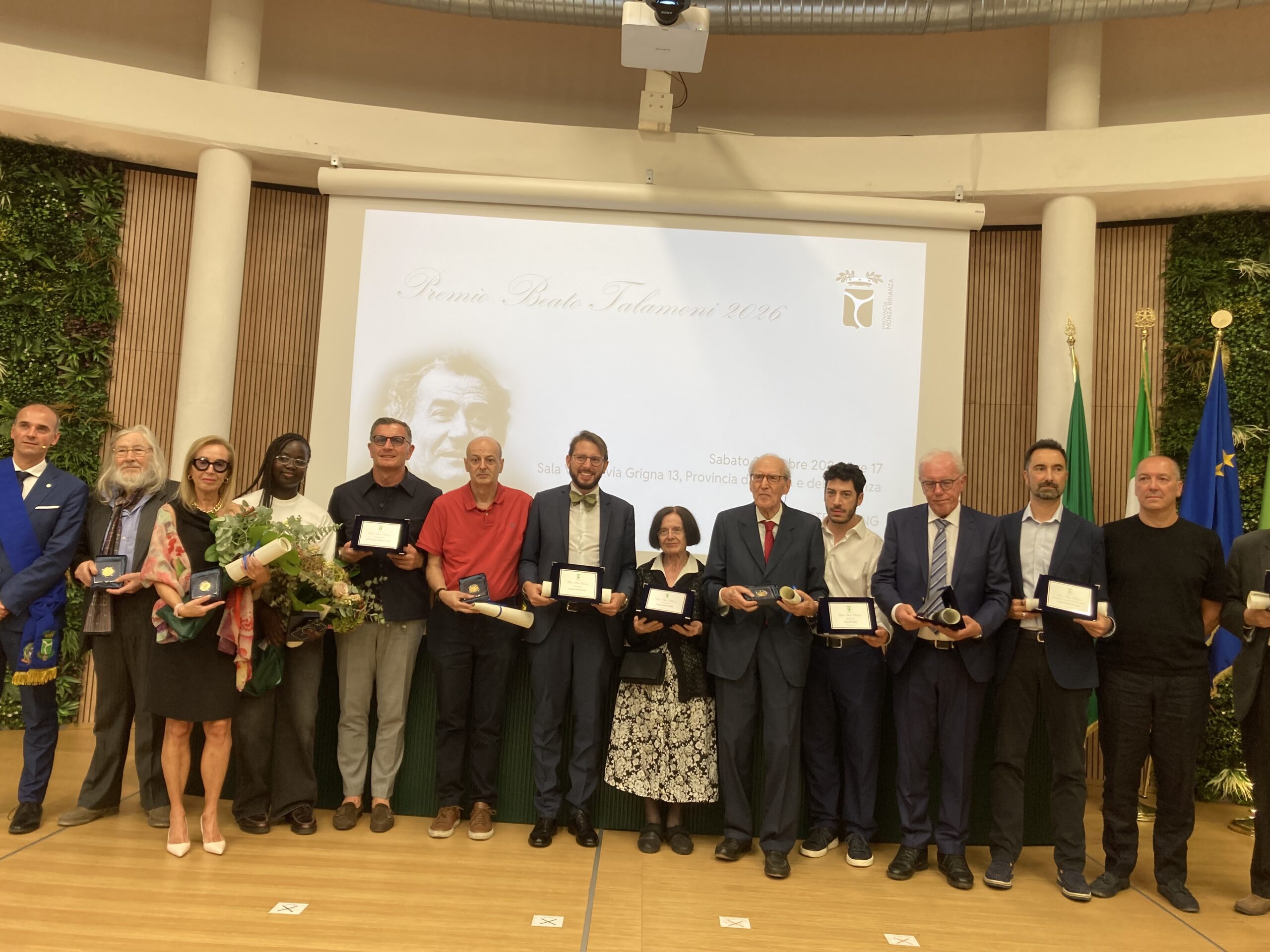 Provincia di Monza e Brianza: premio Talamoni 2026
