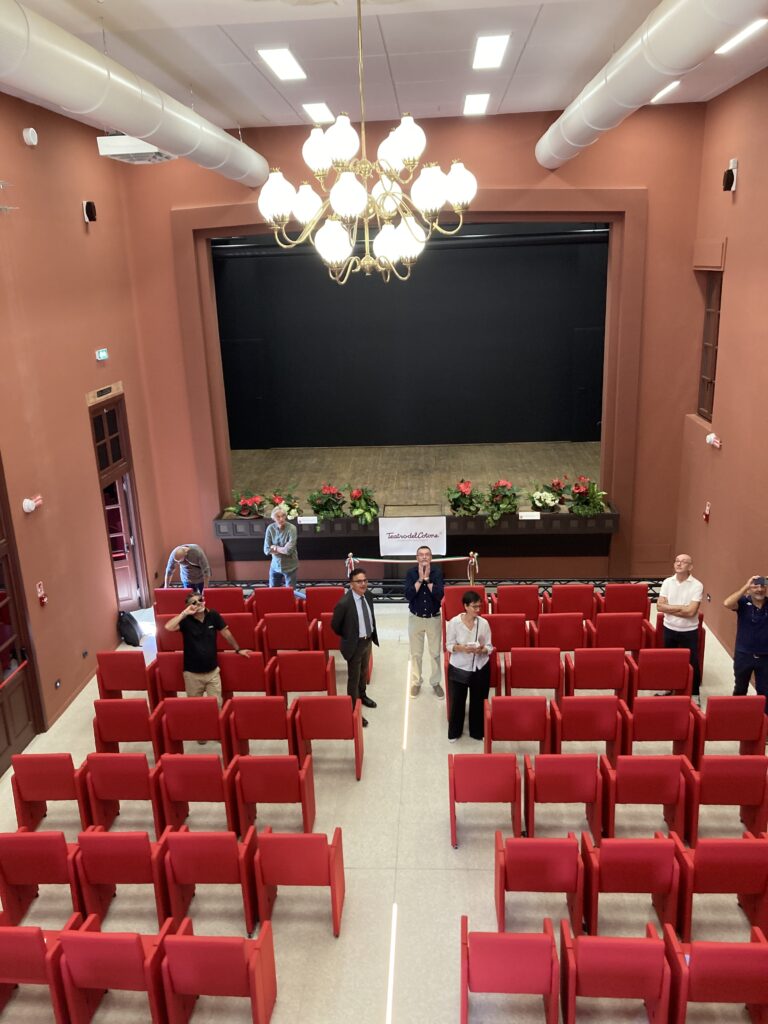 Teatro del cotone a Cederna